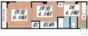 メゾン三恵の物件間取画像